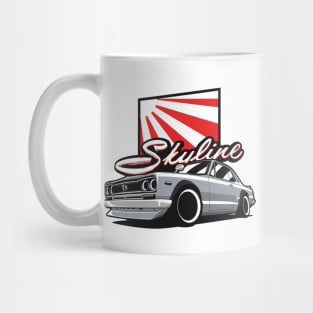 Silver Skyline 2000GT Mug